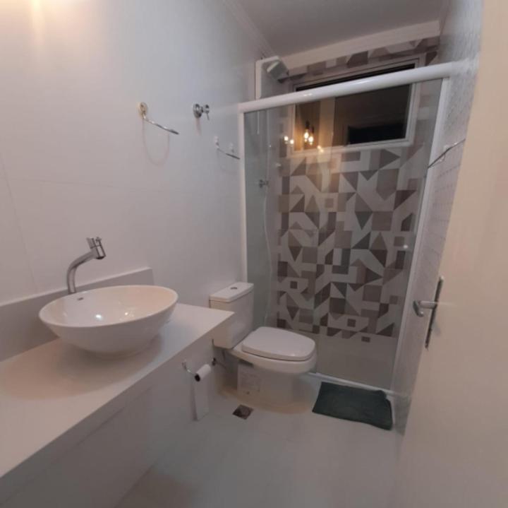 Apartamento Pe Na Areia Guaruja Luaran gambar