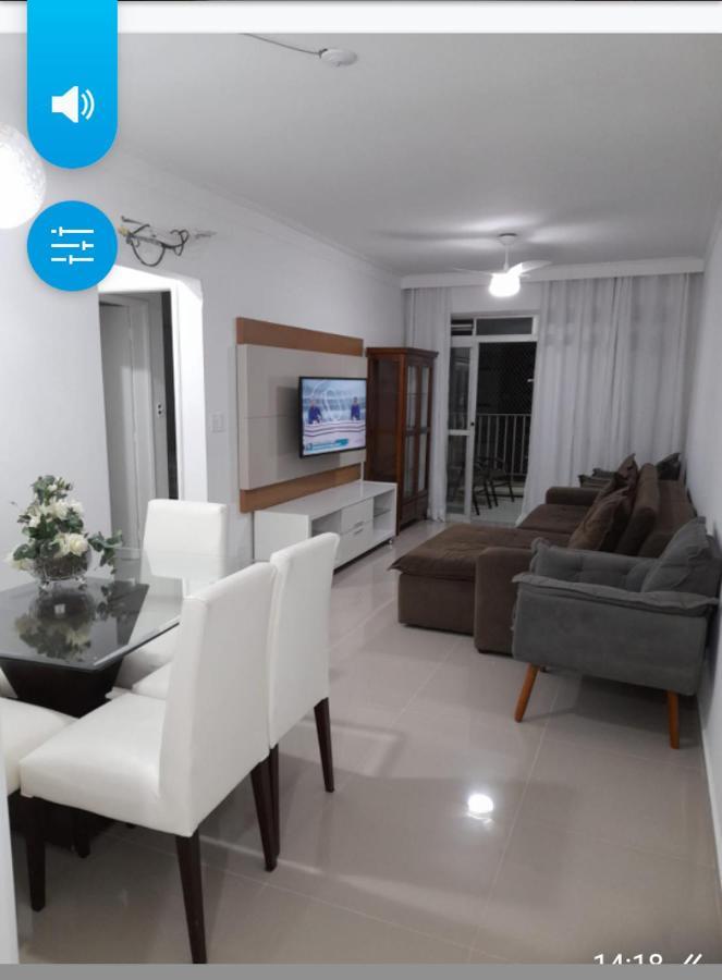 Apartamento Pe Na Areia Guaruja Luaran gambar
